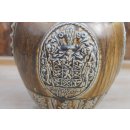 Alte Keramik Kanne Krug Karaffe Steinzeug Midcentury Signiert Vintage #4642