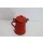 Alte Emaille Kanne Rot Kaffeekanne Milchkanne Shabby Landhaus Vintage Deko #4839
