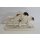 Alte Katzh&uuml;tte Hertwig Porzellan Figur Barsoi Hunde Skulptur Statue #5350