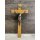 Altes Vintage Jesuskreuz Gebet Kirche Hausaltar Sakrales Kruzifix Christus #5763