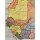 Alte Schulkarte Die Staaten Afrikas von 1937 Rollkarte Wandkarte Lehrkarte #6257