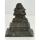 Antike Bronzefigur Asiatika Indien Asien Skulptur Statue B&uuml;ste Antiquariat #6364