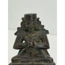 Antike Bronzefigur Asiatika Indien Asien Skulptur Statue Büste Antiquariat #6364