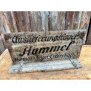 Altes Hummel Endersbach Metallschild Blechschild Emblem...