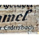 Altes Hummel Endersbach Metallschild Blechschild Emblem Reklame Werbeschild 6600
