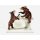 Katzh&uuml;tte Hertwig Porzellan Figur Spielende B&auml;ren Tiere Skulptur Statue #6610