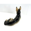 Cortendorf Porzellan Figur Deutscher Sch&auml;ferhund Tiere Skulptur Statue #6614