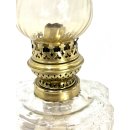 Alte antik Messing Petroleumlampe &Ouml;llampe Tischlampe Leuchte Stehlampe #6615