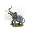Porzellan Manufaktur Figur Elefant Tiere Skulptur Statue...