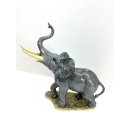 Porzellan Manufaktur Figur Elefant Tiere Skulptur Statue...