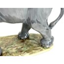 Porzellan Manufaktur Figur Elefant Tiere Skulptur Statue Kunst K&uuml;nstler #6634
