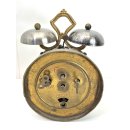 Alter antik Pfeilkreuz Wecker mechanisch Tischuhr Reisewecker Antiquit&auml;t #6706