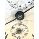 Alter antik Pfeilkreuz Wecker mechanisch Tischuhr Reisewecker Antiquit&auml;t #6714