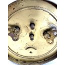 Alter antik Glocken Wecker mechanisch Tischuhr Reisewecker Antiquität #6715
