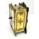 Alter antik Wecker Kaminuhr mechanisch Tischuhr Reisewecker Antiquität #6724