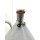 Alte antik Emaille Flasche Feldflasche B&uuml;gelflasche Gef&auml;&szlig; Shabby Landhaus #6792