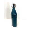 Alte antik Emaille Flasche Feldflasche Bügelflasche Gefäß Shabby Landhaus #6793