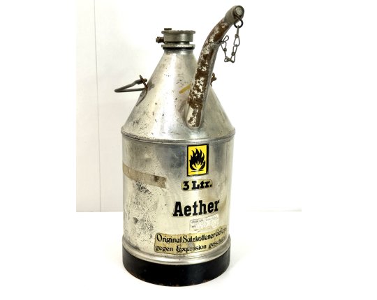 Altes Apotheker Vintage Salzkottener Gef&auml;&szlig; Aether Kanne 3 Liter Deko #6806