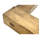 Alte antike Schraubzwinge Holz Spindel Schreiner Werkzeug Shabby Deko #6845