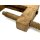 Alte antike Schraubzwinge Holz Spindel Schreiner Werkzeug Shabby Deko #6853
