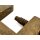 Alte antike Schraubzwinge Holz Spindel Schreiner Werkzeug Shabby Deko #6857