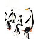 Konvolut Glas Figur Pinguine Glaskunst Design Thüringen Lauscha Skulptur #6907