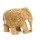 Vintage Elefant Figur Holz Tierfigur Statue Skulptur Asien Afrika Deko #7058
