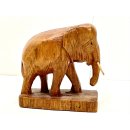 Vintage Elefant Figur Holz Tierfigur Statue Skulptur...
