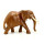 Vintage Elefant Figur Holz Tierfigur Statue Skulptur Asien Afrika Deko #7076