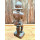 Alte antik Holzfigur Holzarbeit Schnitzerei Skulptur Fl&ouml;tenspieler Deko #7120