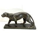 Die Superh&auml;ndler RTL Requisite Skulptur Figur Panther Tier Leibk&uuml;chler #7233