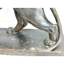 Die Superh&auml;ndler RTL Requisite Skulptur Figur Panther Tier Leibk&uuml;chler #7233