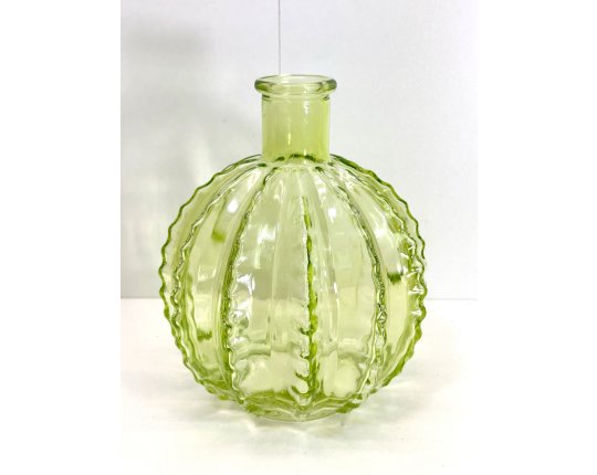 Die Superh&auml;ndler RTL Requisite Vase Glas Blumenvase Interior Design Deko #7259