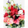 Die Superhändler RTL Requisite Vase Stoffblumen Blumenstrauß Interior Deko #7308