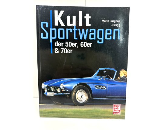 Buch Kult Sportwagen der 50er 60er 70er mit Porsche 356 911 Carrera uvm #7334