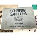 4x Buch Ornament Kunst Schrift Schirftzeichner Maler Schriftensammlung #7343