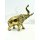 Vintage Elefant Figur Messing Tierfigur Statue Skulptur Asien Afrika Deko #7397