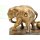 Vintage Elefant Figur Holz Tierfigur Statue Skulptur Asien Afrika Deko #7405