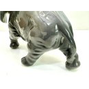 Vintage Elefant Figur Porzellan Tierfigur Statue Skulptur Asien Afrika Deko 7410