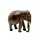 Vintage Elefant Figur Holz Tierfigur Statue Skulptur Asien Afrika Deko #7414