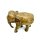 Vintage Elefant Figur Holz Tierfigur Statue Skulptur Asien Afrika Deko #7415