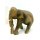 Vintage Elefant Figur Holz Tierfigur Statue Skulptur Asien Afrika Deko #7427