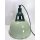 Alte Fabriklampe Emaille Lampe Mint Industrielampe Industrial Vintage Loft #7453