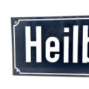 Altes Emaille Straßenschild Heilbronner...