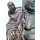 Antike Holzfigur Statue Gottheit China Budai Schnitzerei Asiatika #7737