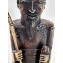 Antike Figur aus Horn Statue Asien Orient China Schnitzerei Asiatika #7744