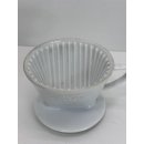 Vintage Melitta Porzellan Kaffeefilter No 101 3 Loch Filtertütenhalter #7957