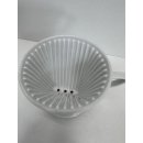 Vintage Melitta Porzellan Kaffeefilter No 102 3 Loch Filtertütenhalter #7960