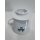 Vintage Melitta Porzellan Kaffeefilter No 102 3 Loch Filtertütenhalter #7960