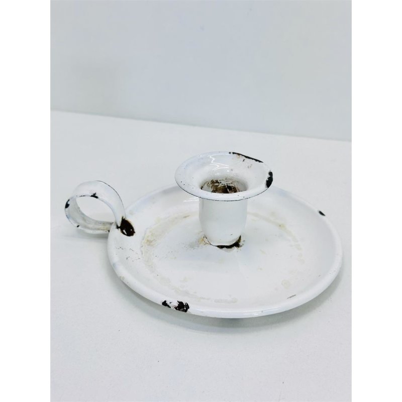Alter Emaille Kerzenständer Kerzenleuchter Kerzenhalter Shabby Vintag, 14,99 €